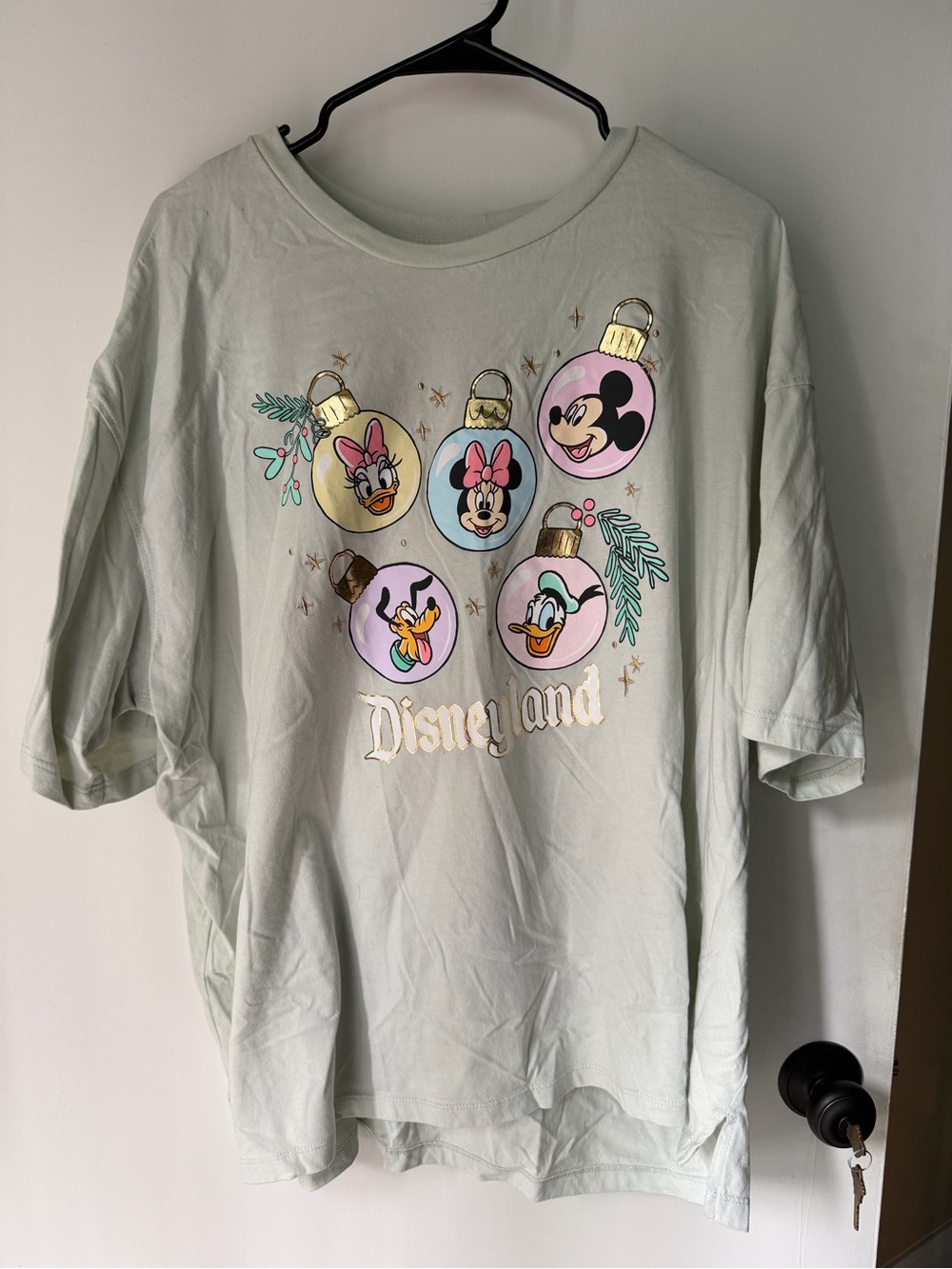 Disney White Branded Tee — Subtle Logo Print - Picture 4 of 4